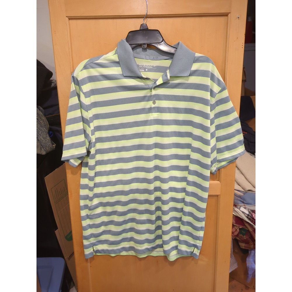Nike Golf Tour Performance Dri-Fit Men's Large Short Sleeve Polo Shirt